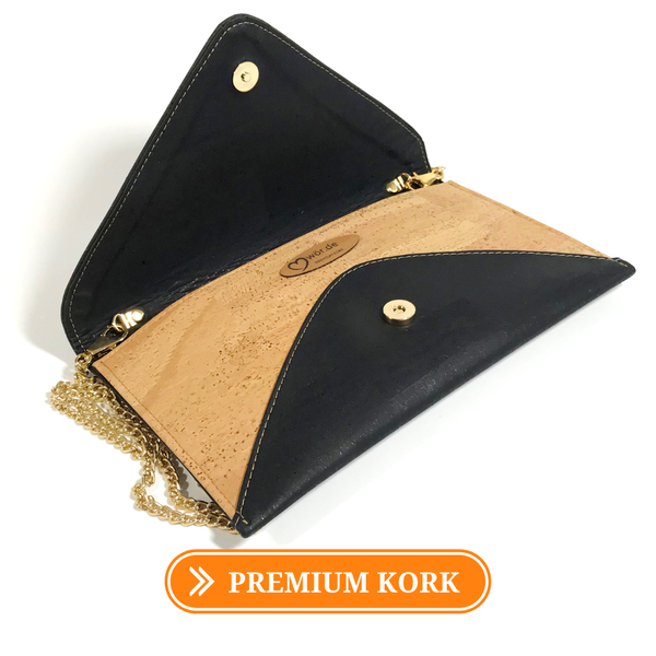 Clutch "Sara" als Beispiel für unser Label "Premium Kork"