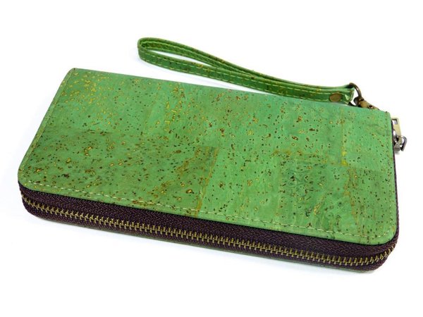 Kork Portemonnaie "Verde" für Damen